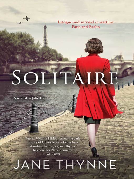 Title details for Solitaire by Jane Thynne - Available